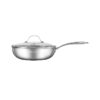 Chảo xào inox cao cấp 3 lớp đáy liền Elmich Trimax EL-3796 size 26cm