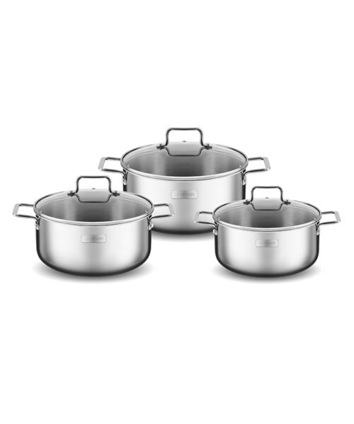 Bộ nồi inox liền khối Elmich Trimax XR EL-8074
