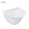 Loại sản phẩm: Lavabo treo tường liền chân Kích thước: 435 x 500 x 335 mm Chất liệu: Sứ Ceramic cao cấp Màu sắc: Trắng Kiểu lắp đặt: Treo tường