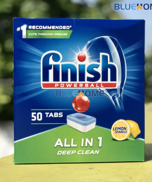 Viên rửa bát Finish All In One 50 viên