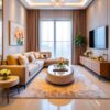 Nội Thất Phòng Khách Chung Cư Hiện Đại PHL.PK002