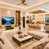 Nội Thất Phòng Khách Liền Bếp PHL.PK008