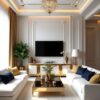 Nội Thất Phòng Khách Tân Cổ Điển PHL.PK005