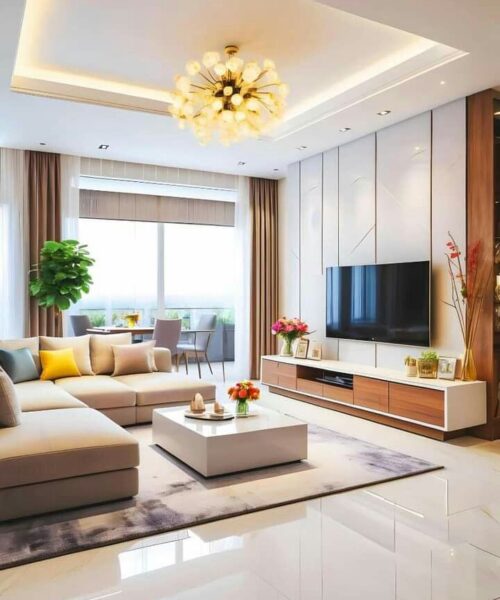 Nội Thất Phòng Khách Tối Giản PHL.PK004