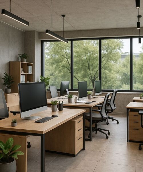 Nội Thất Văn Phòng Nhỏ Tối Ưu Diện Tích PHL.VP002