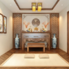 Phòng Thờ Gia Tiên Theo Yêu Cầu PHL.PT010