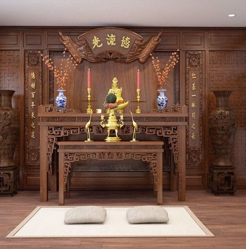Phòng Thờ Tân Cổ Điển PHL.PT008