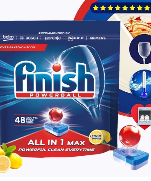 Viên rửa bát Finish All in 1 Max 48 viên