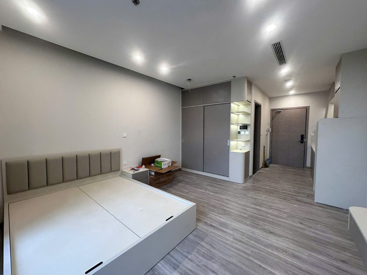  Tổng thể không gian nội thất căn hộ studio Ecopark